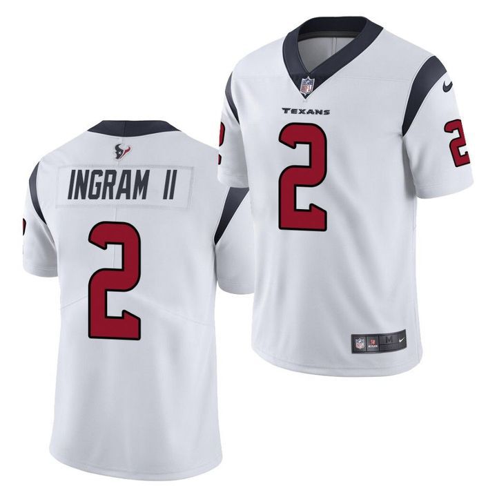 Men Houston Texans #2 Mark Ingram II Nike White Limited NFL Jersey->houston texans->NFL Jersey